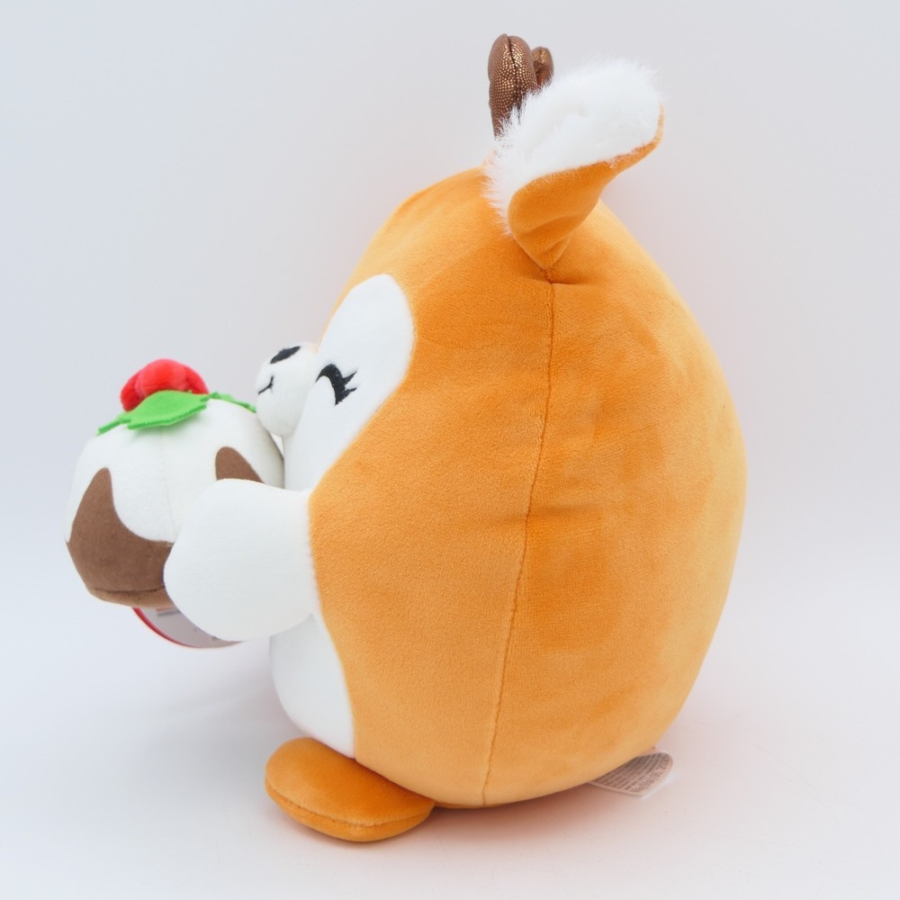 Zuru Snackles Frosty The Elk Holding a Dessert 8" Plush Toy Collectible w/ Tag - Picture 2 of 3
